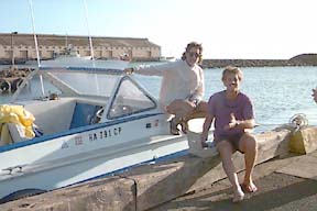 Captain Tim and First Mate Mike